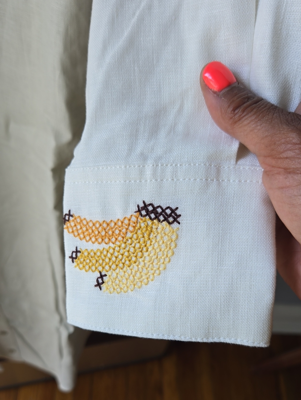 FARM Rio Off-White Blouse - Picture 10 of 14